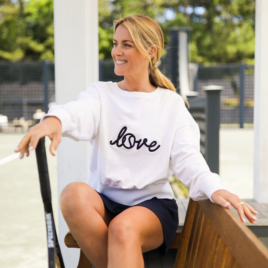 Tops Ame & Lulu | Tennis Sweatshirt