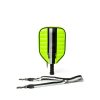 Bags Think Royln | Sporty Sleeve Cover | Neon Yellow Pickle Ball Racket Cover