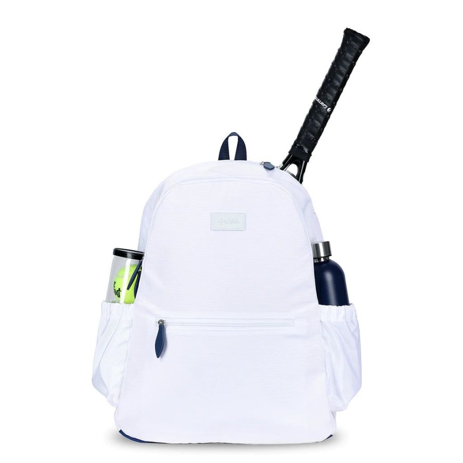 Bags Ame & Lulu | Courtside I Tennis Backpack (White)