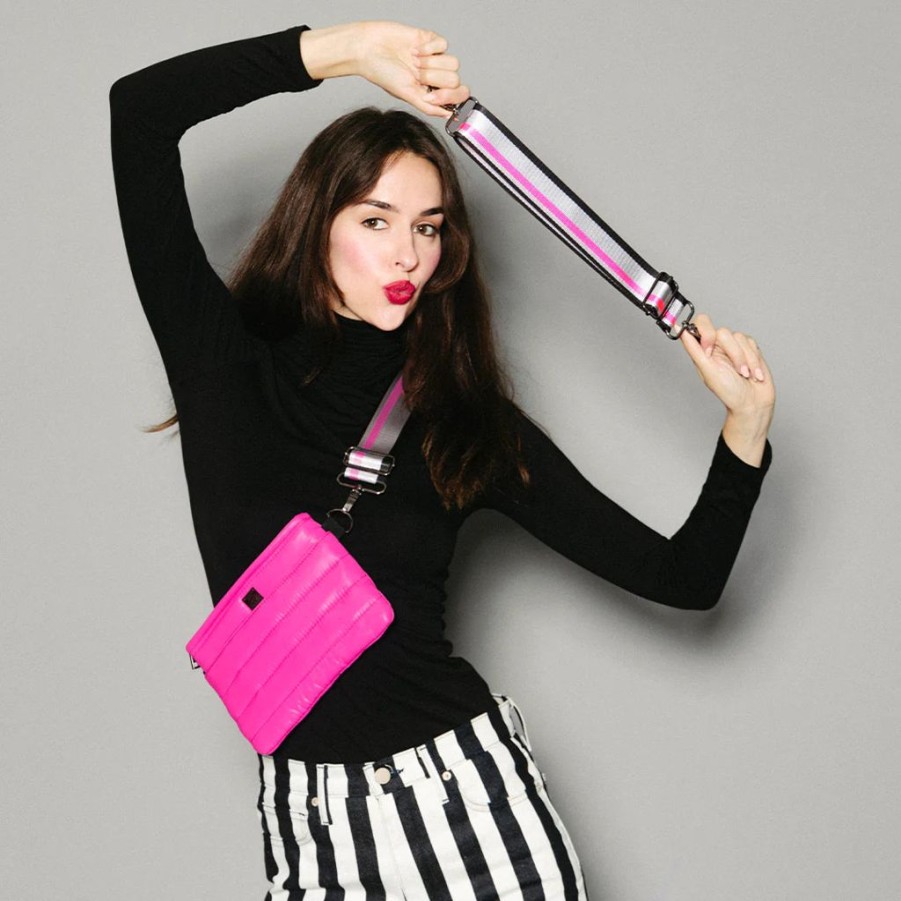 Bags Think Royln | Bum Bag | Neon Pink Crossbody / Belt Bag