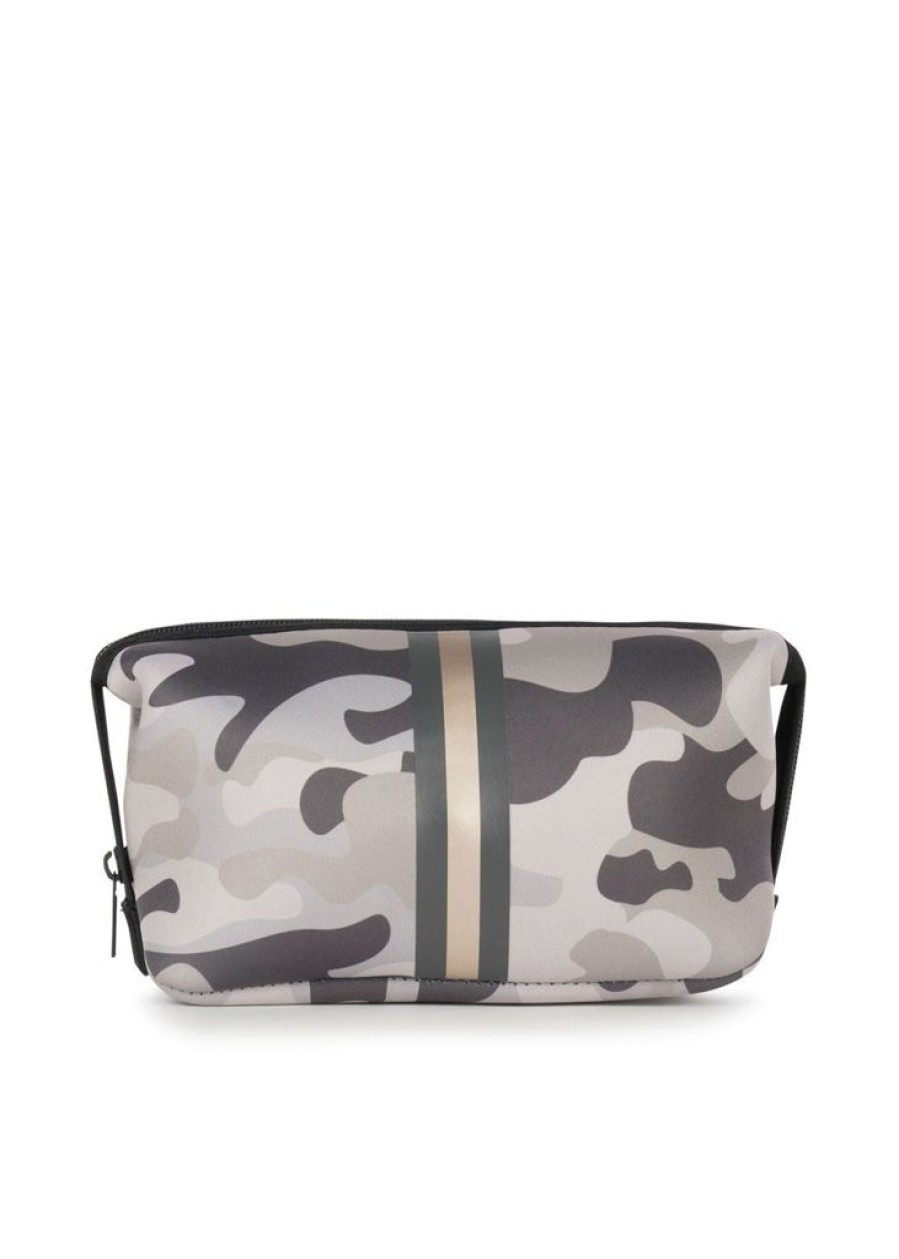 Bags Haute Shore | Erin Safari | Neoprene Camo Cosmetic Case