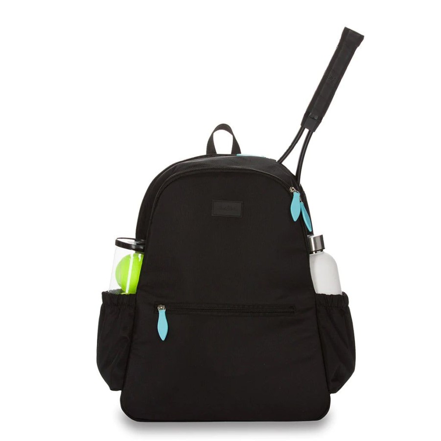 Bags Ame & Lulu | Courtside I Tennis Backpack (Black)