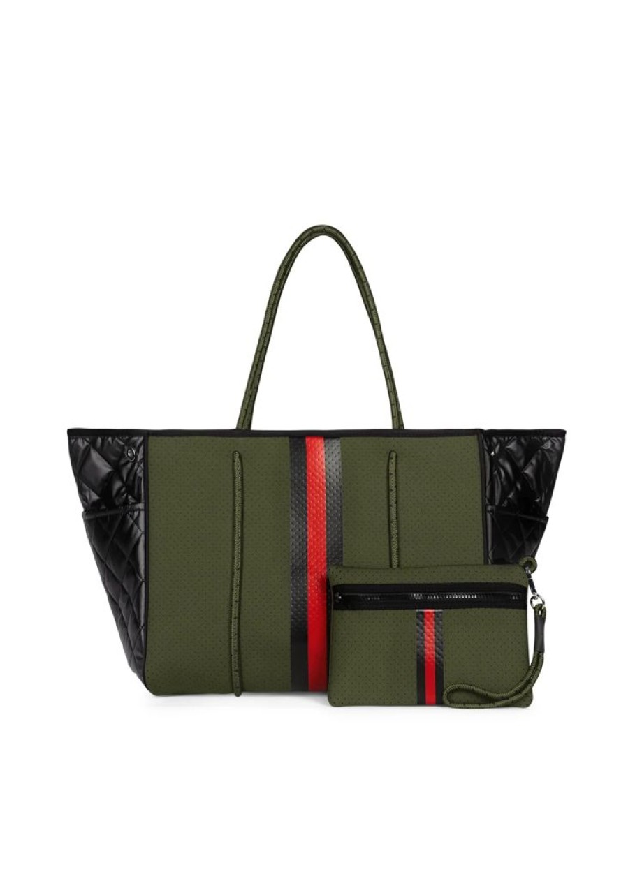 Bags Haute Shore | Greyson Avenue | Neoprene & Puffer Tote