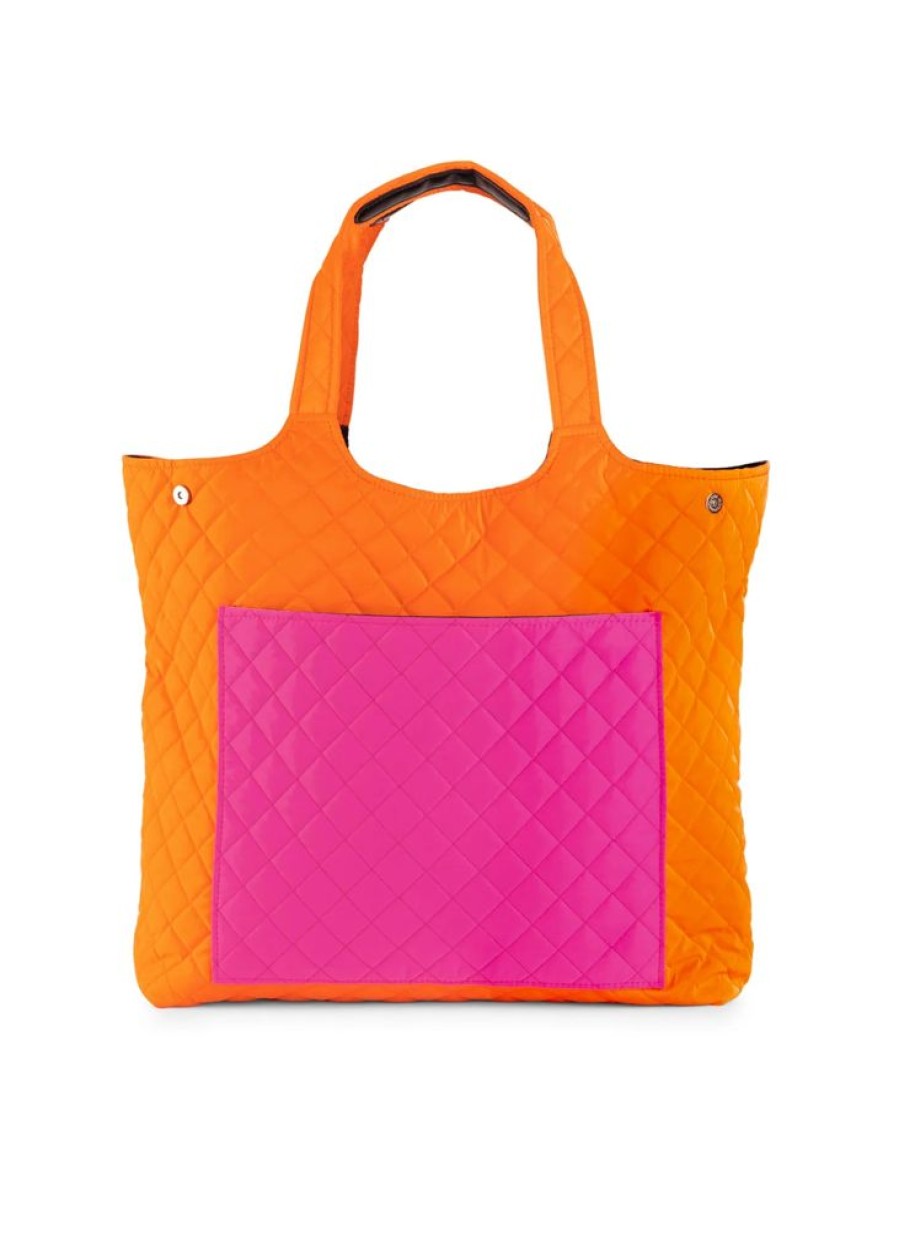 Bags Haute Shore | Icon Extra | Reflective Quilted Puffer Tote