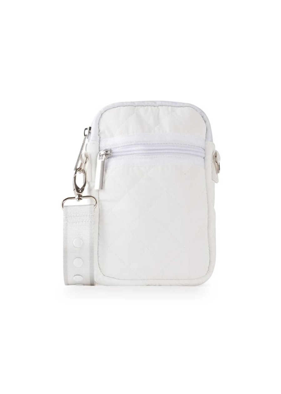 Bags Haute Shore | Casey Cloud | Quilted Puffer Cellphone Crossbody