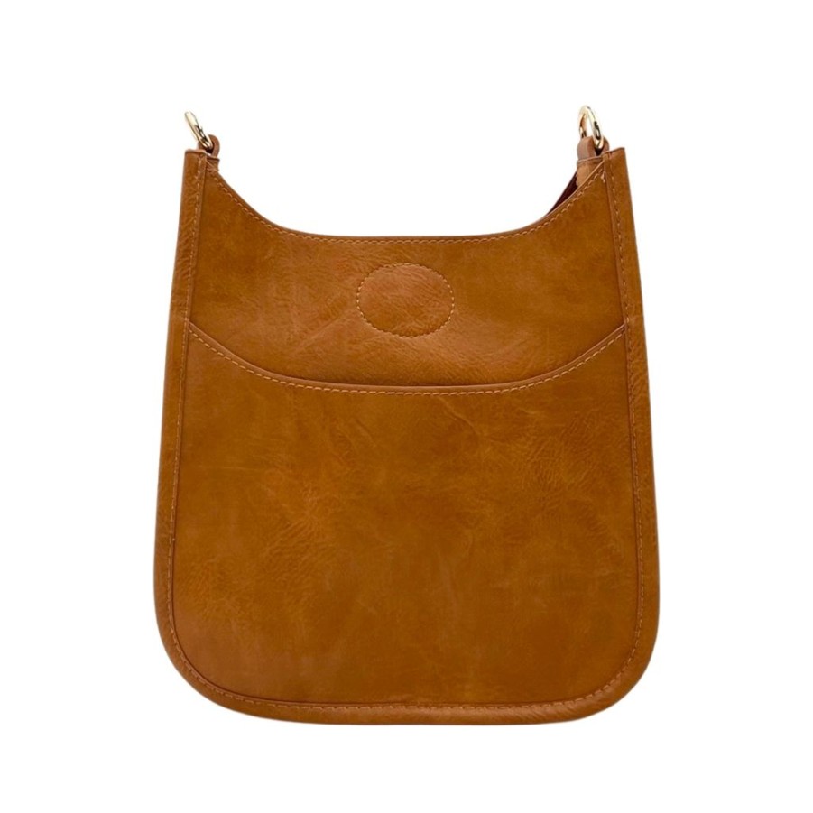 Bags AHDORNED | Camel Mini Vegan Messenger | No Strap