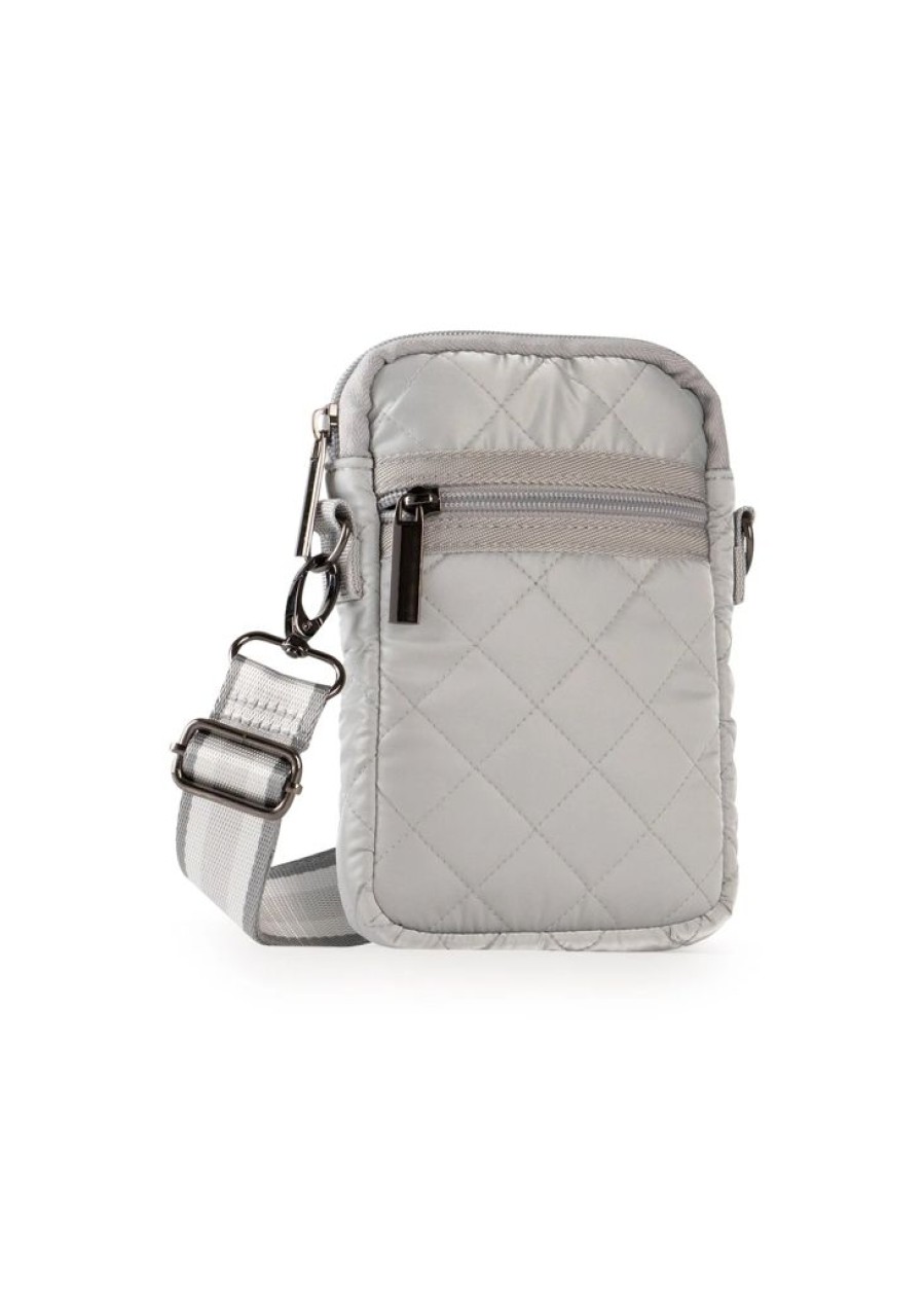 Bags Haute Shore | Casey Aspen | Quilted Puffer Cellphone Crossbody