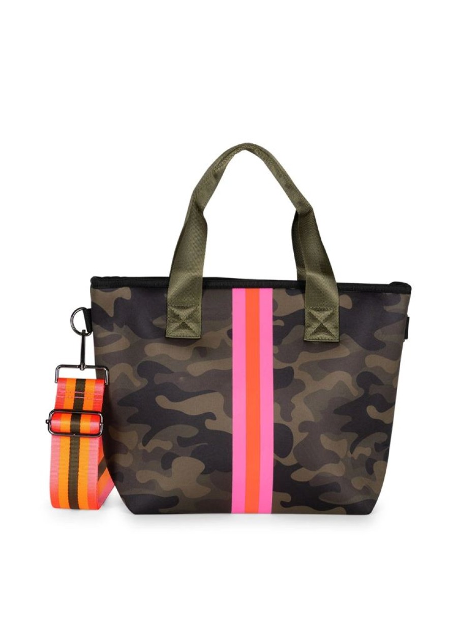 Bags Haute Shore | Ryan Showoff | Neoprene Camo Mini Tote