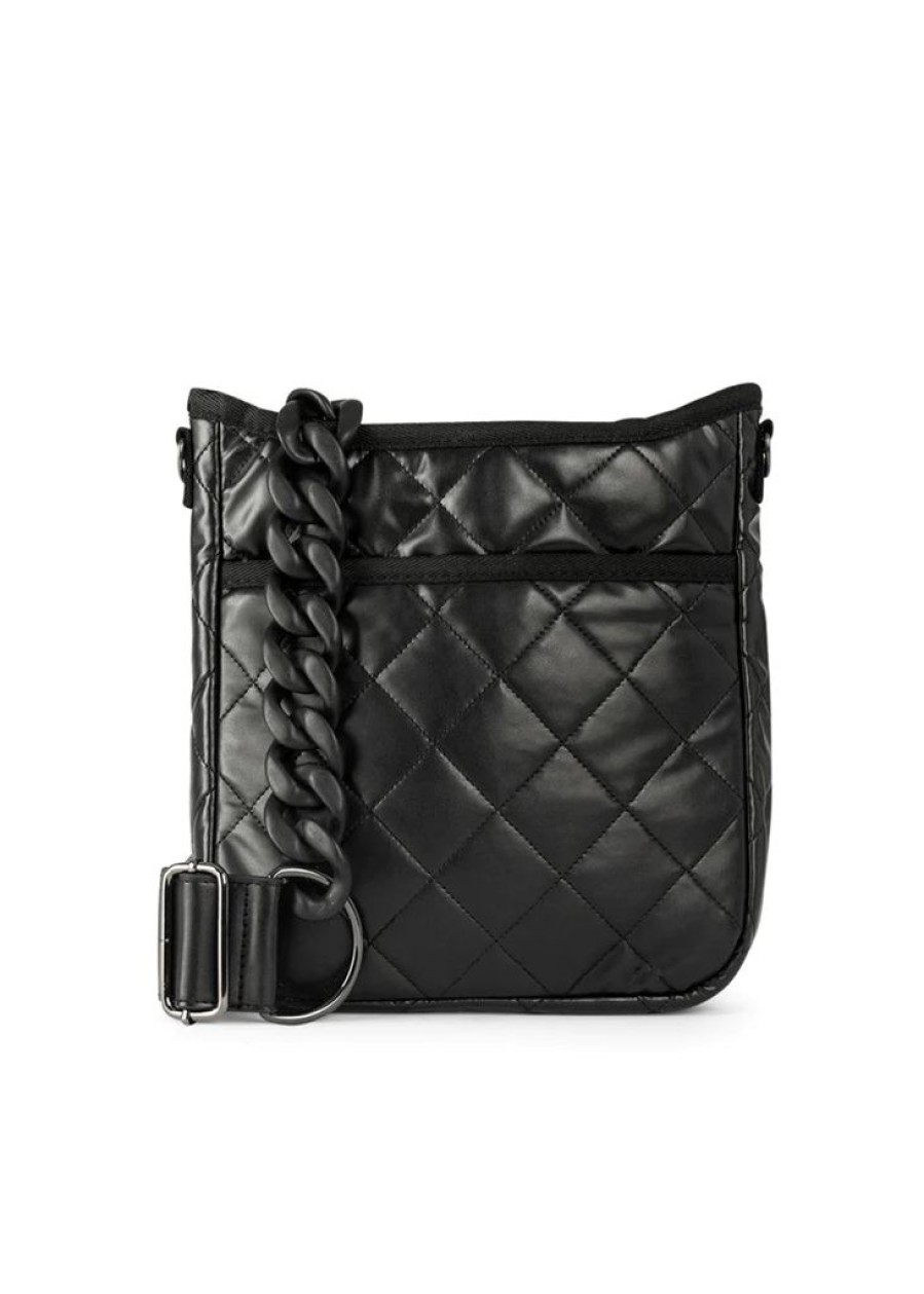 Bags Haute Shore | Jeri Solo | Medium Quilted Vegan Leather Crossbody