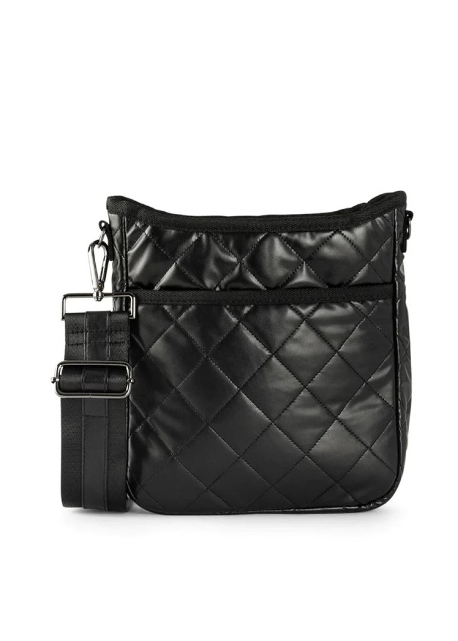 Bags Haute Shore | Jeri Solo | Medium Quilted Vegan Leather Crossbody