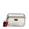 Bags Haute Shore | Drew Clear Spirit | Stadium Clear Crossbody + Black-Red Stripe Strap