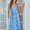 Dresses Cabana Life | Charleston | Paneled Overlay Maxi Dress