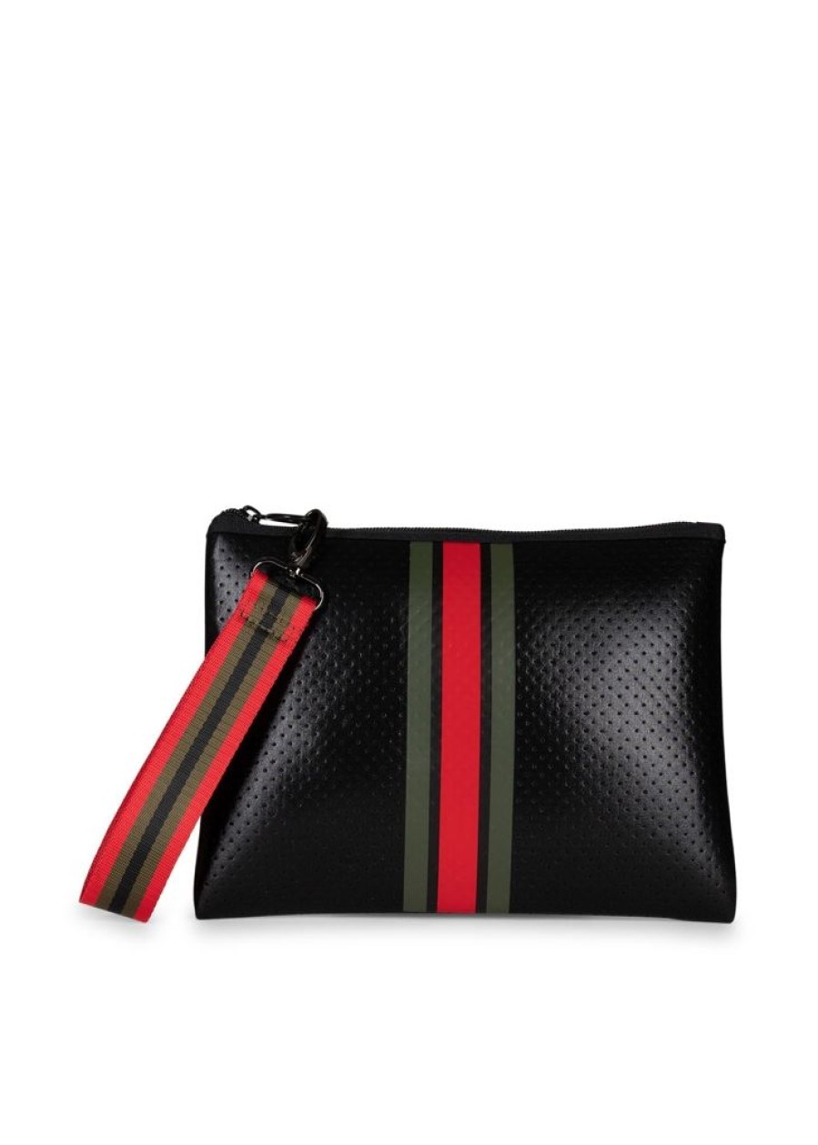 Bags Haute Shore | Beth Bello (Coated) | Neoprene Wristlet/Clutch (Final Sale)