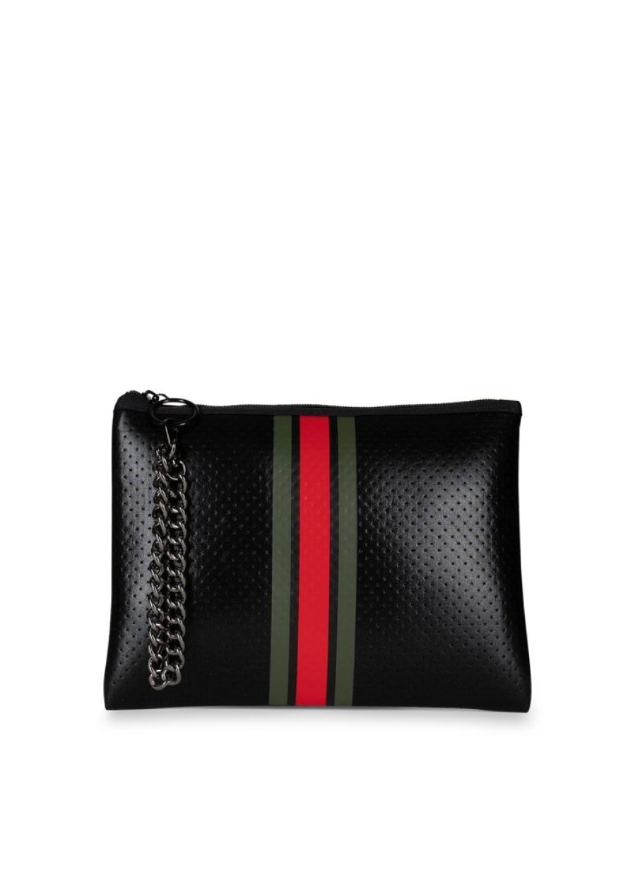 Bags Haute Shore | Beth Bello (Coated) | Neoprene Wristlet/Clutch (Final Sale)