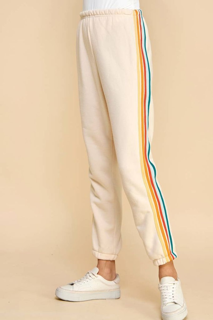 Bottoms TCEC | Multi-Color -Striped Joggers