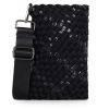 Bags Haute Shore | Shay Noir | Woven Cellphone Crossbody (Final Sale)