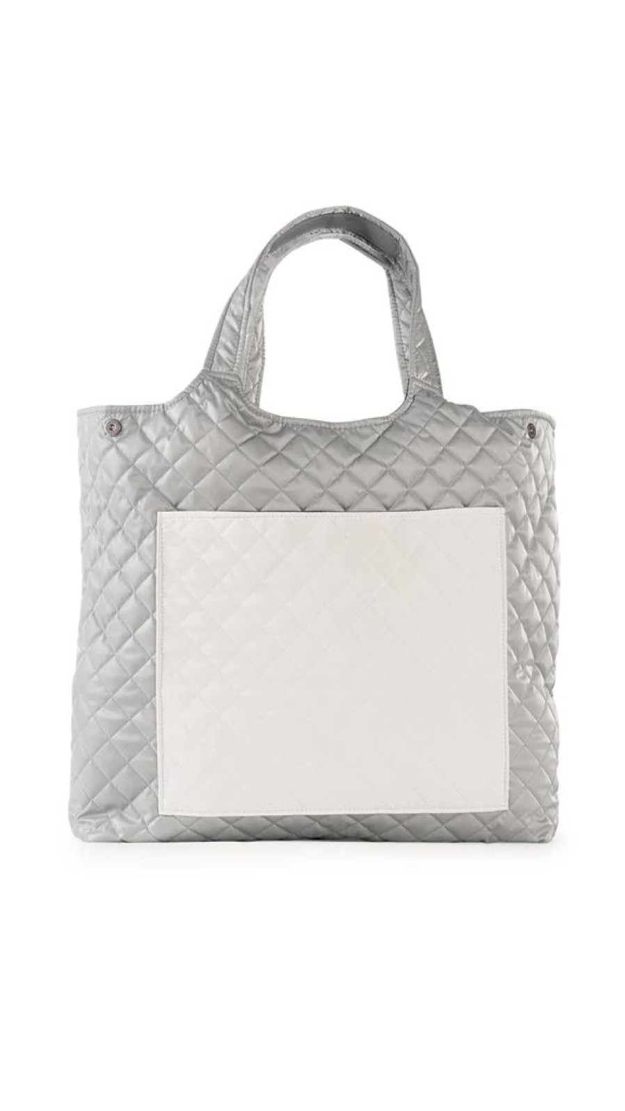 Bags Haute Shore | Icon Aspen | Reflective Quilted Puffer Tote