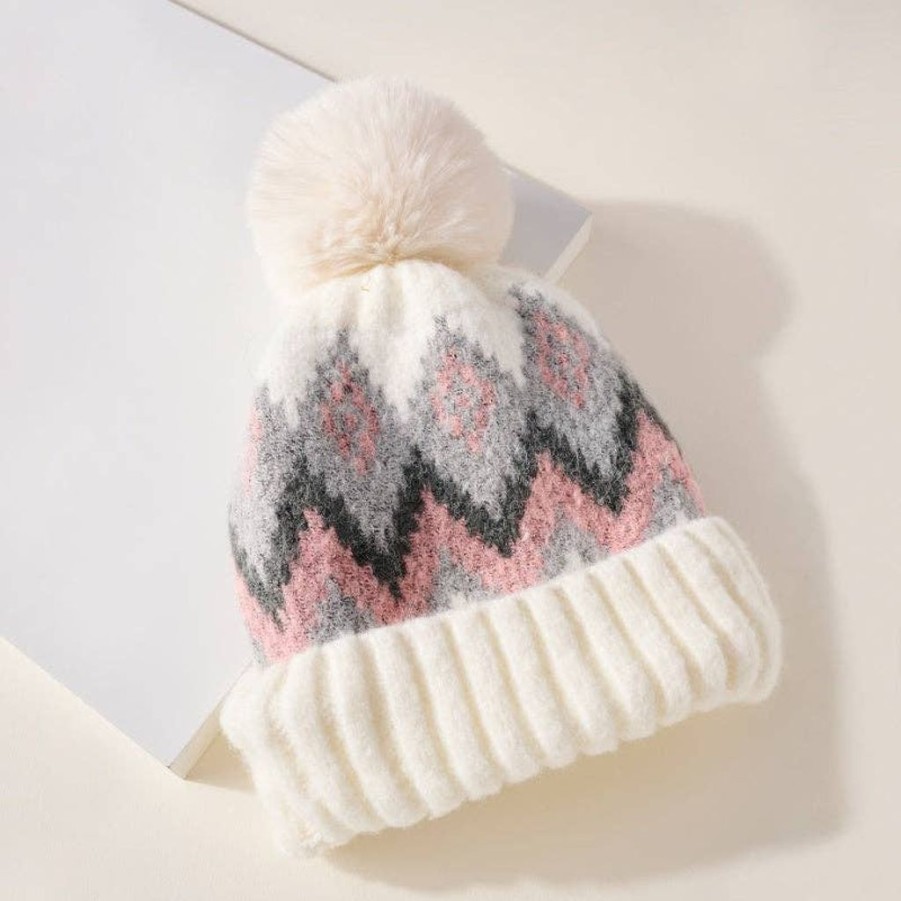 Accessories Maison Flora | Faire Island Pom Pom Hat