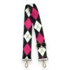 Bags AHDORNED | Pink | Ace Argyle Sport Crossbody Strap