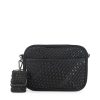 Bags Haute Shore | Drew Noir | Woven Camera Bag Crossbody