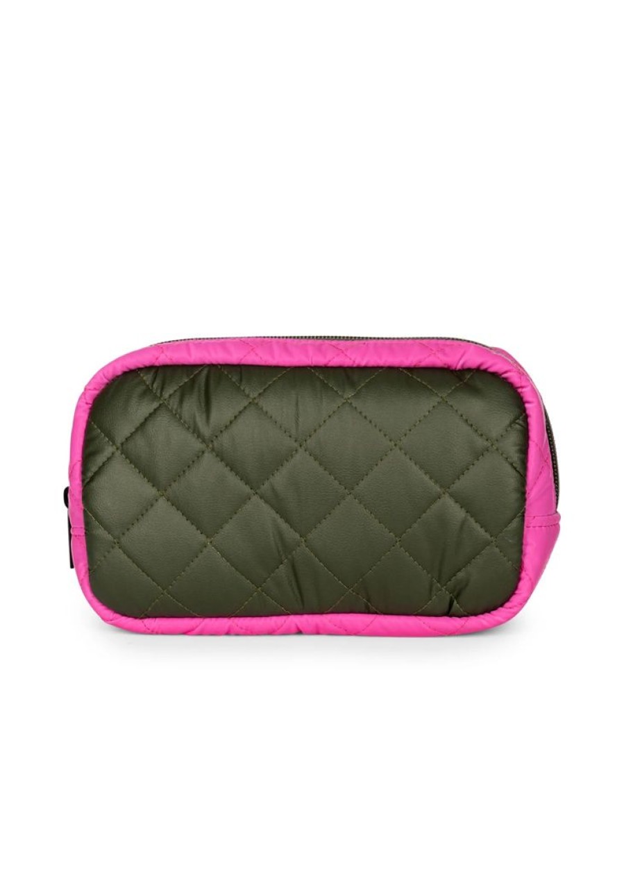 Bags Haute Shore | Charli Avenue | Quilted Puffer Cosmetic Case