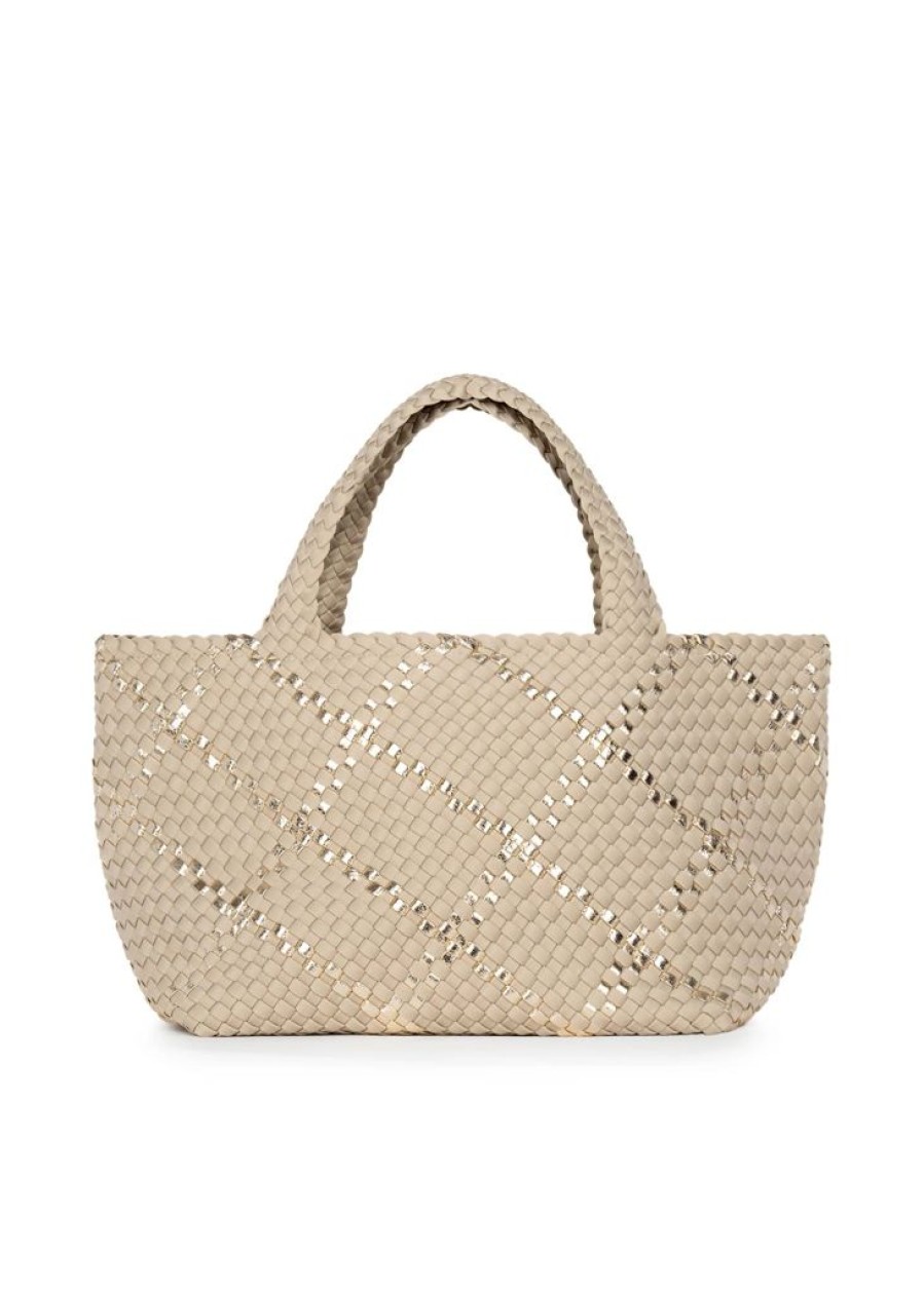 Bags Haute Shore | Bobbi Buff | Large Woven Tote