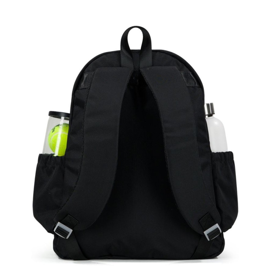 Bags Ame & Lulu | Pickleball Nylon Backpack | Nylon Black