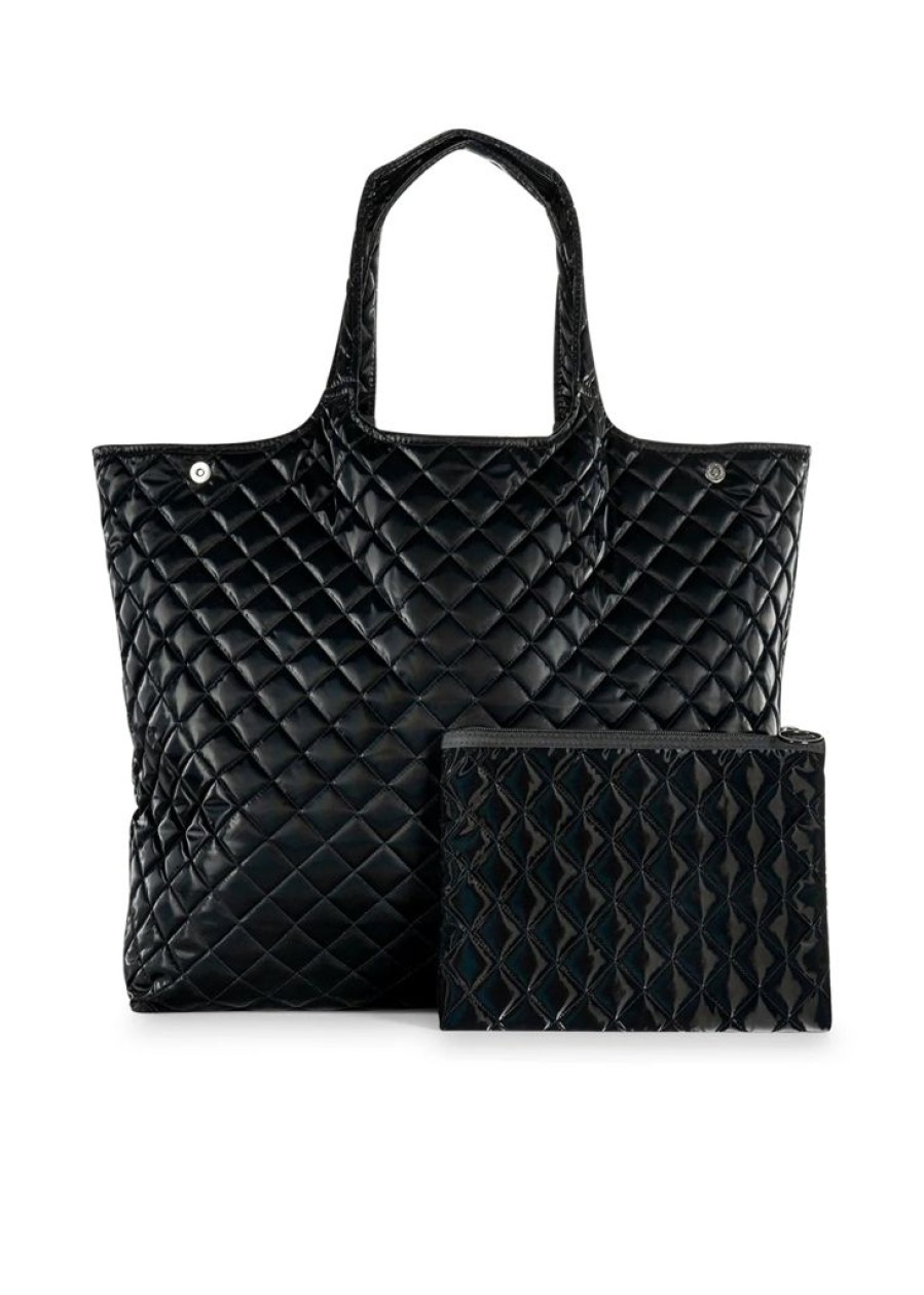 Bags Haute Shore | Icon Night | Large Quilted Puffer Tote