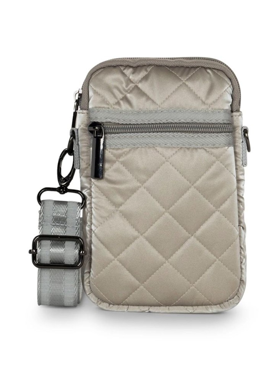 Bags Haute Shore | Casey Beam | Quilted Puffer Cellphone Crossbody