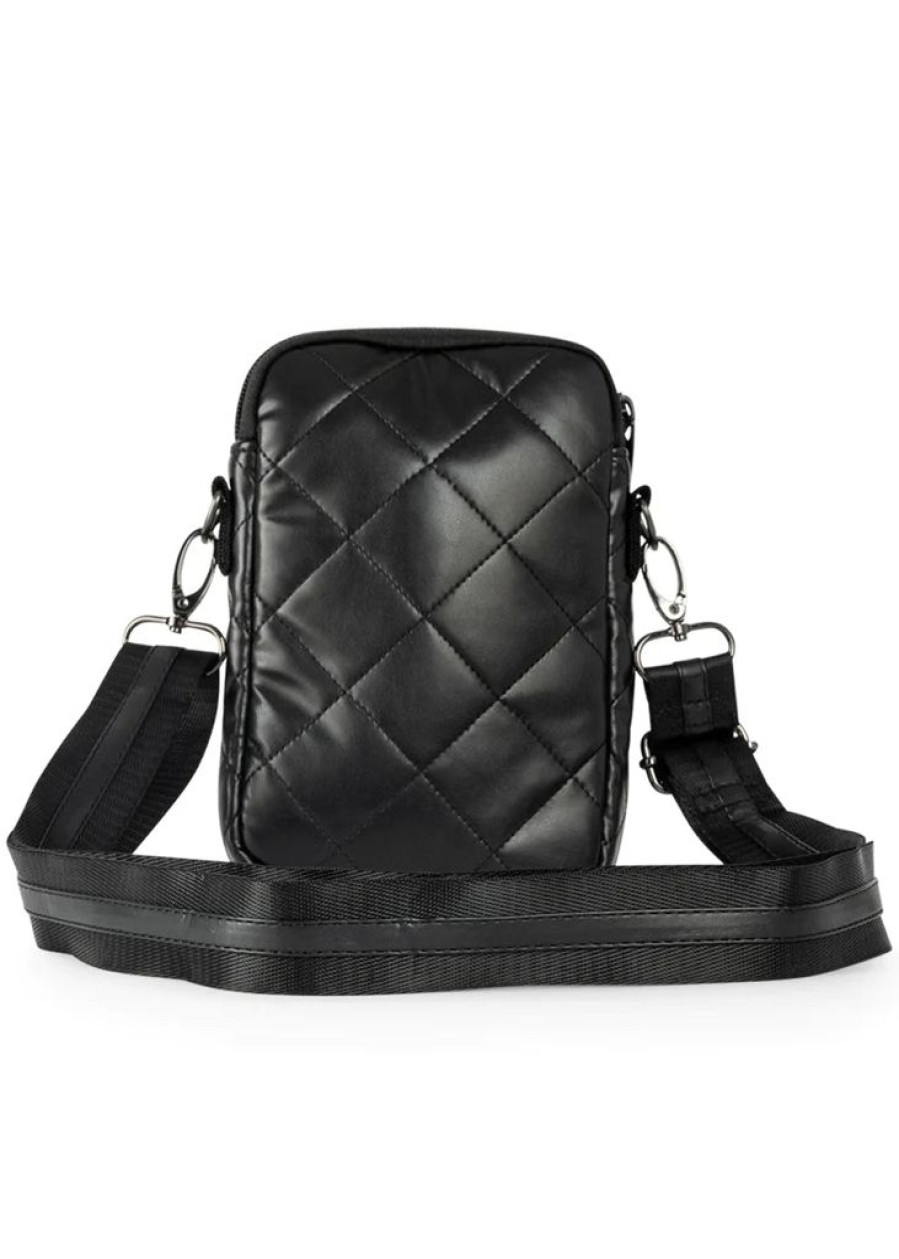 Bags Haute Shore | Casey Solo | Quilted Vegan Leather Cellphone Crossbody