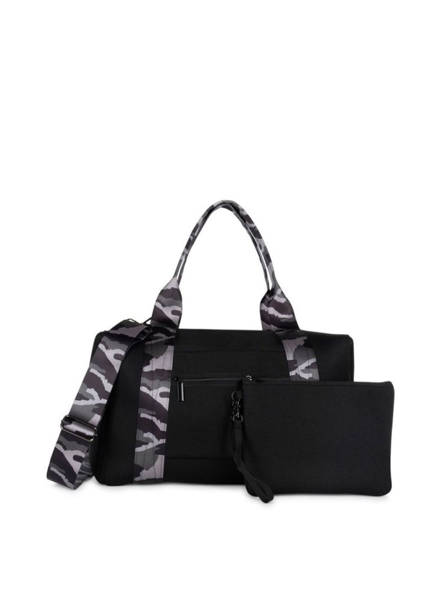 Bags Haute Shore | Morgan Noir | Neoprene Weekender (Final Sale)