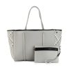 Bags Haute Shore | Greyson Aspen | Woven Neoprene Mix Media Tote (Final Sale)