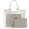 Bags Haute Shore | Icon Lux | Reflective Quilted Puffer Tote