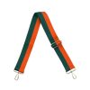 Bags AHDORNED | Orange-Green | Two Stripe Crossbody Strap