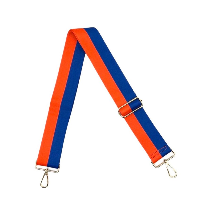 Bags AHDORNED | Orange-Blue | Two Stripe Crossbody Strap