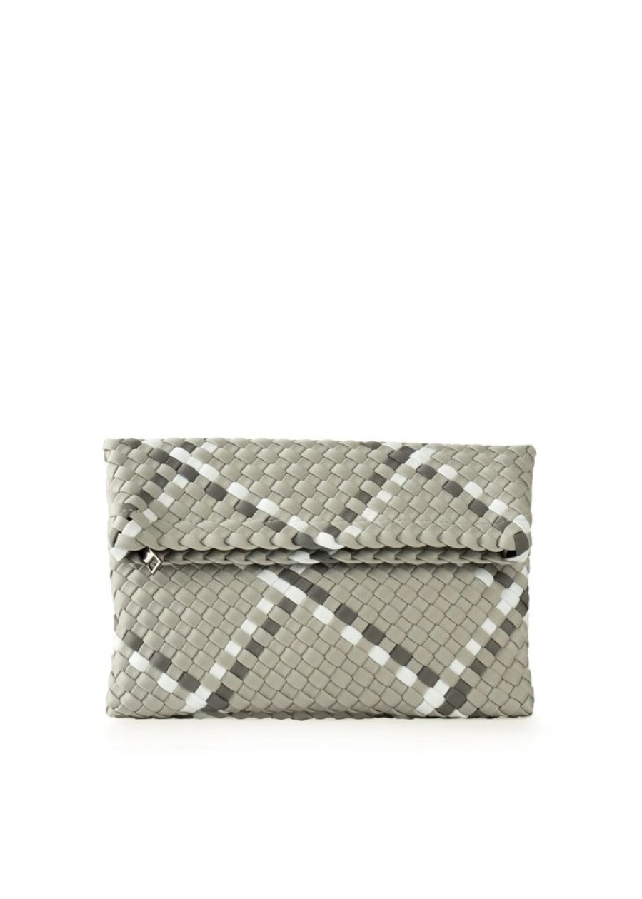 Bags Haute Shore | Val Aspen | Woven Crossbody & Foldover Clutch