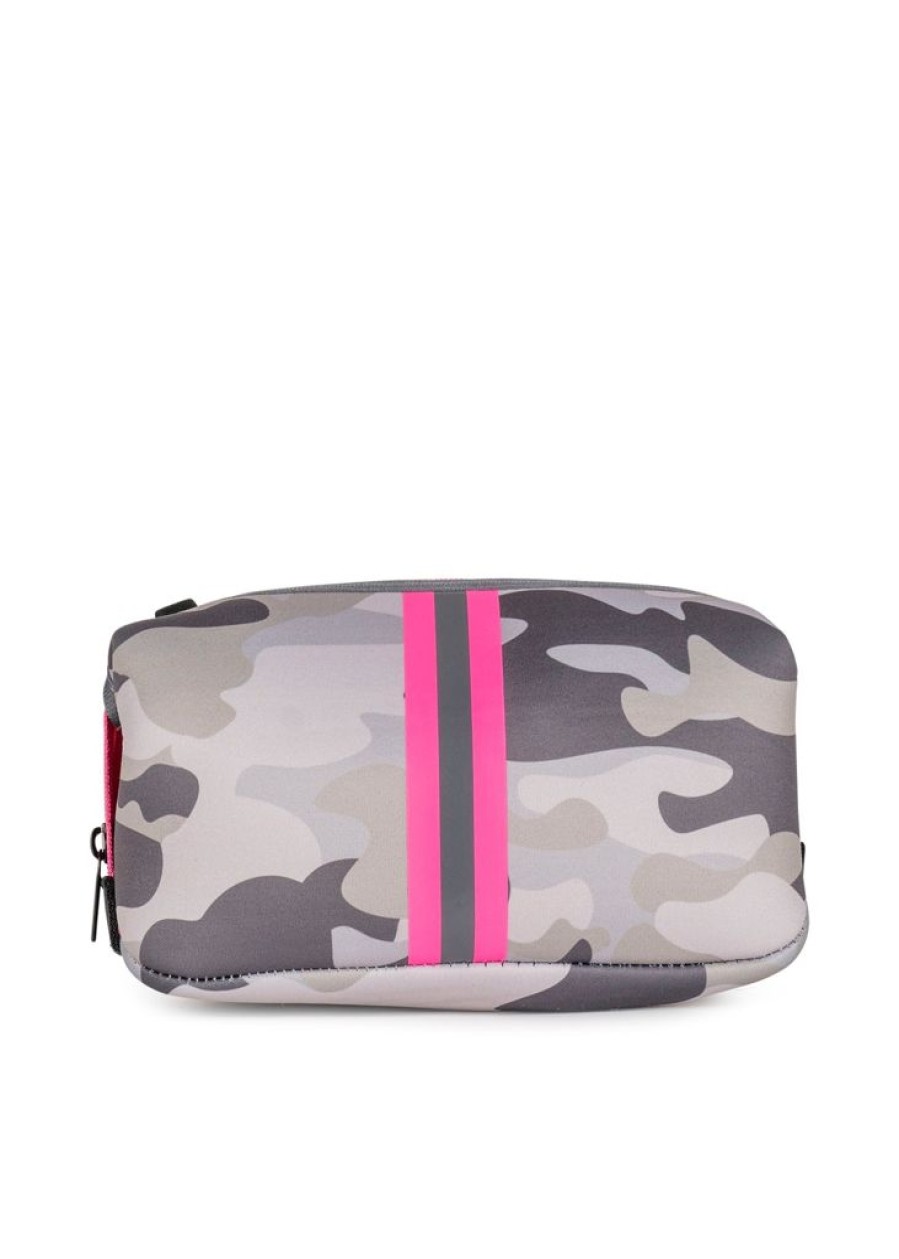 Bags Haute Shore | Erin Cairo | Neoprene Camo Cosmetic Case