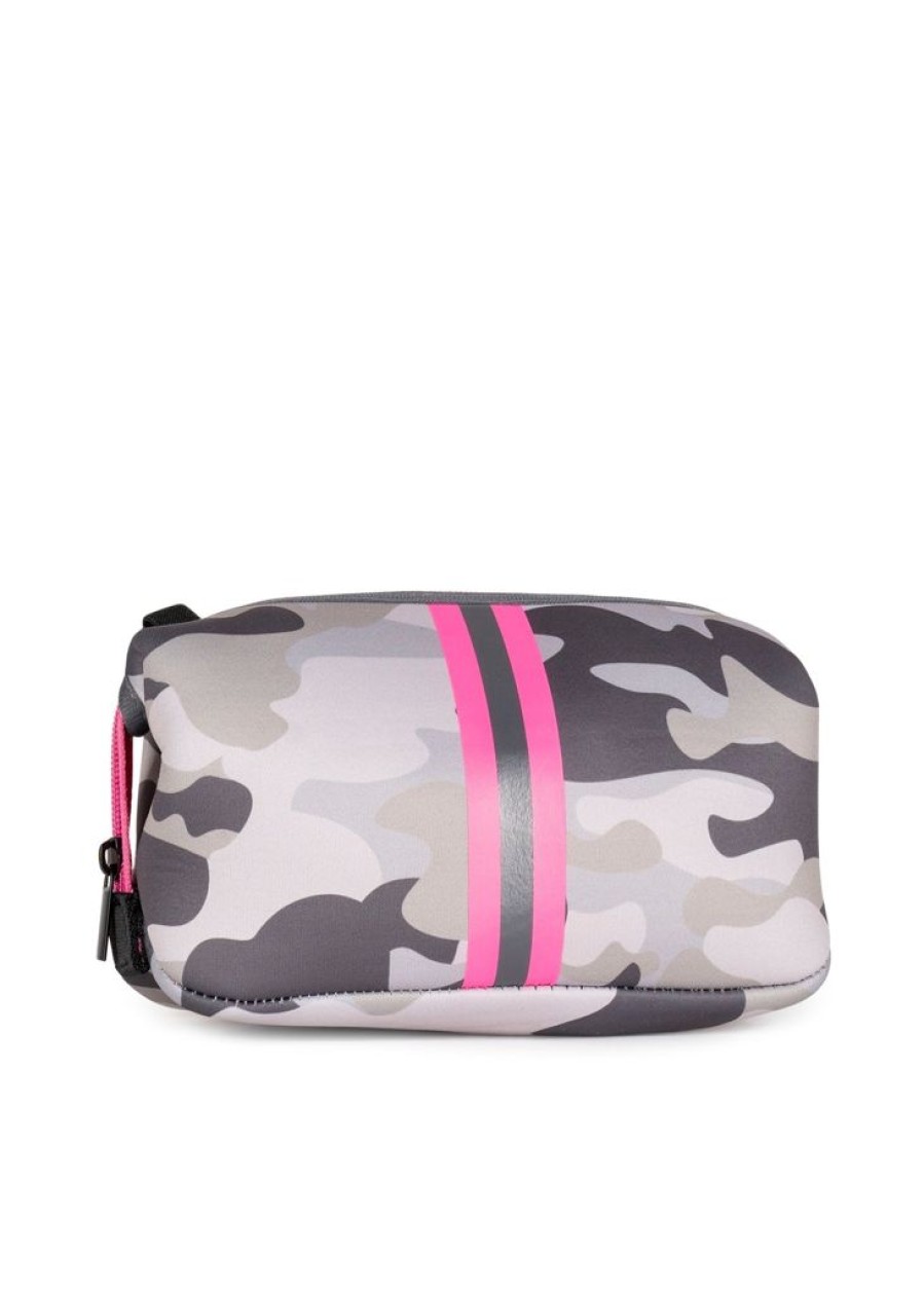 Bags Haute Shore | Erin Cairo | Neoprene Camo Cosmetic Case