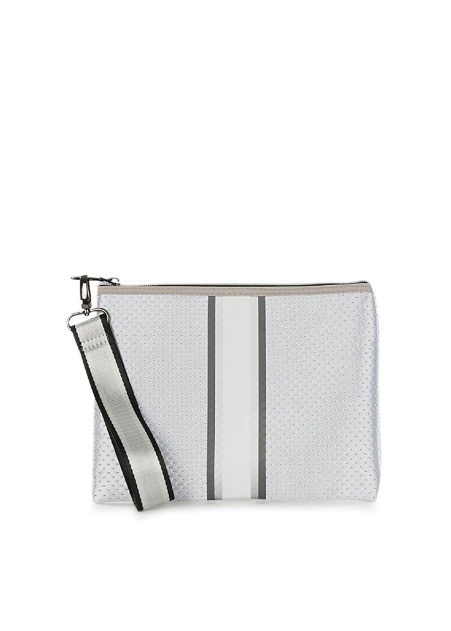 Bags Haute Shore | Beth Ice | Neoprene Wristlet/Clutch (Final Sale)